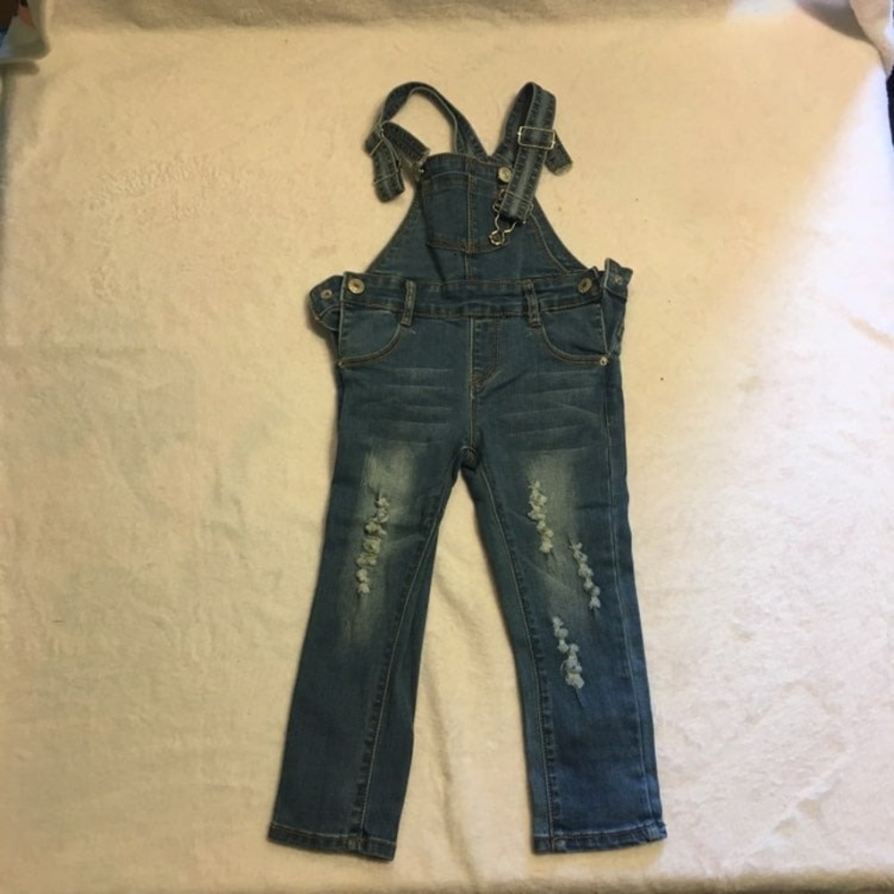 The childrens place jean Overalls 2/3 denim